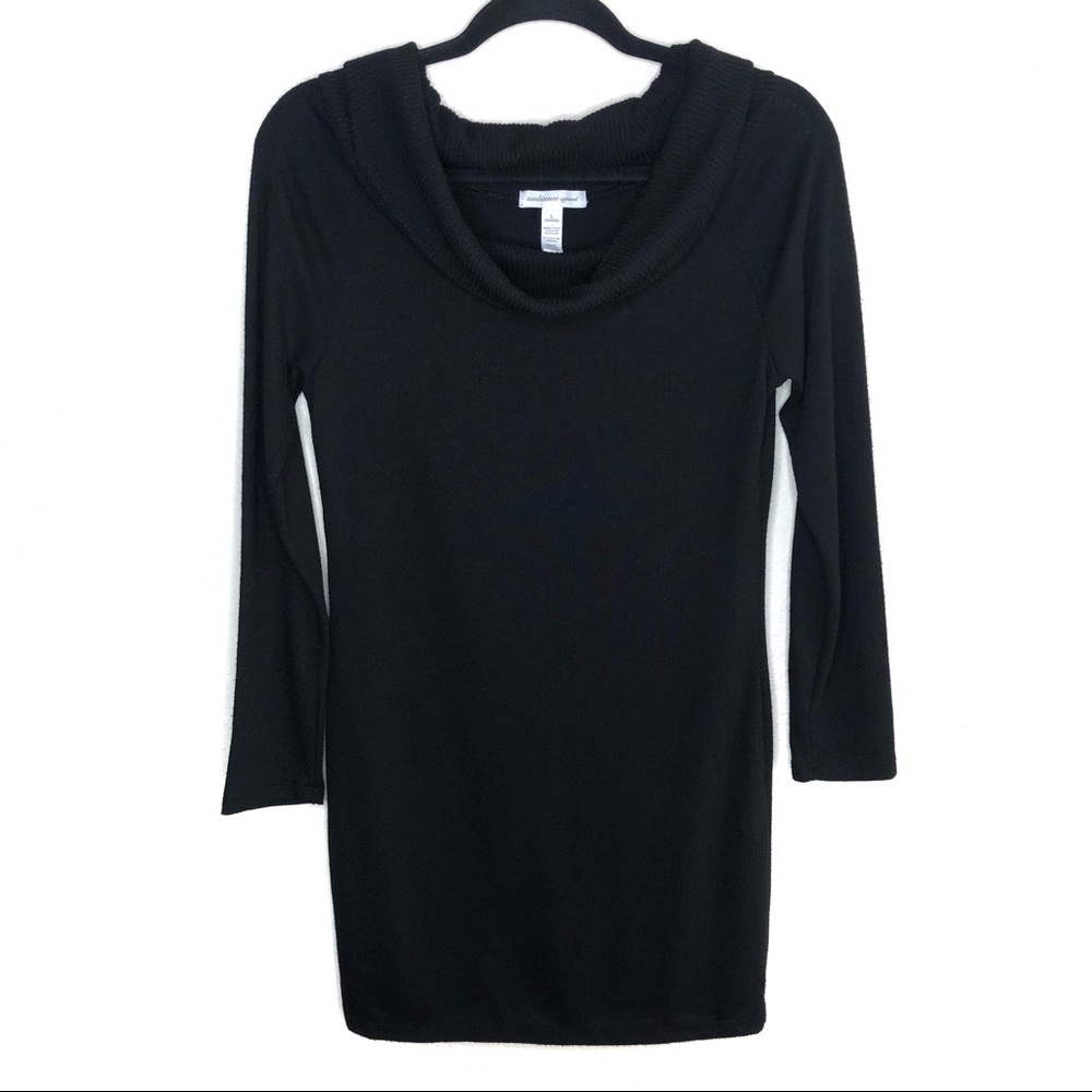 🛍3/$25 Long Sleeve Black Cowl Neck Sweater Dress